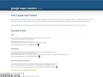 googlemapsmarkers.com