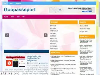 goopassport.com