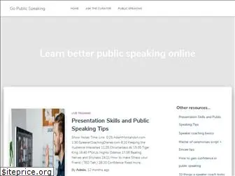 gopublicspeaking.com