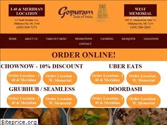 gopuramtasteofindia.com