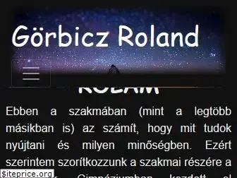 gorbiczroland.hu