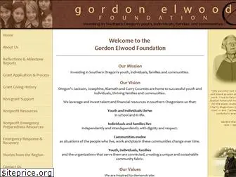 gordonelwoodfoundation.org