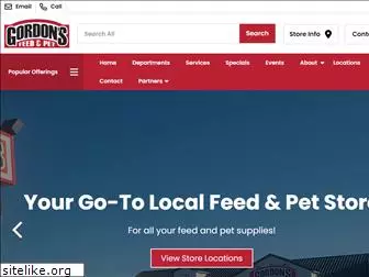 gordonsfeedandpet.com