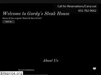 gordyssteakhouse.com