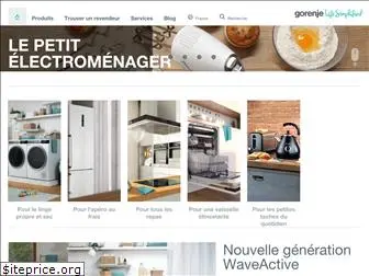 gorenje.fr