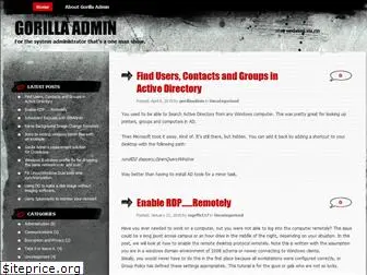 gorillaadmin.wordpress.com