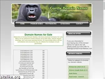 gorilladomainnames.com