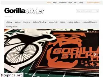 gorillasticker.com