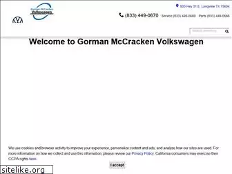 gormanmccrackenvw.com