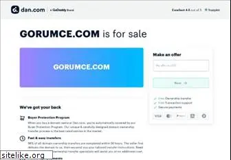 gorumce.com