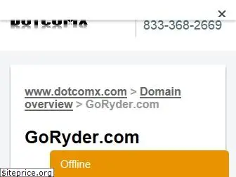 goryder.com