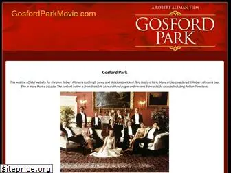 gosfordparkmovie.com