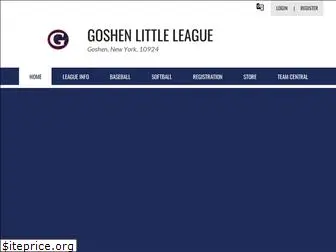 goshenlittleleague.com