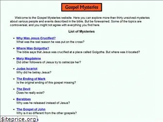 gospel-mysteries.net