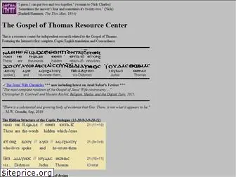 gospel-thomas.net