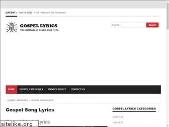 gospellyrics.info