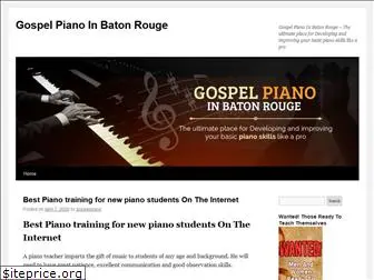 gospelpianoinbatonrouge.com