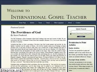 gospelteacher.org