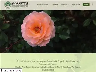 gossettsnursery.com