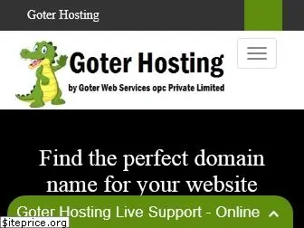 goterhosting.com