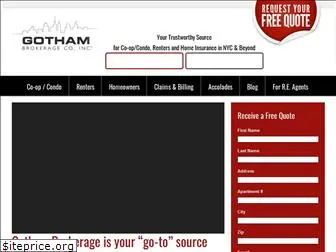 gothambrokerage.com