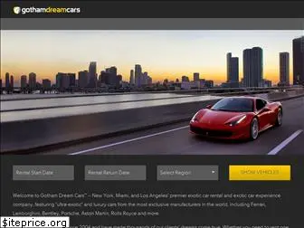 gothamdreamcars.com