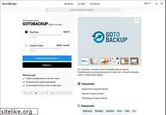 gotobackup.com