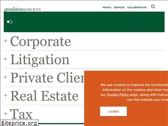 goulstonstorrs.com