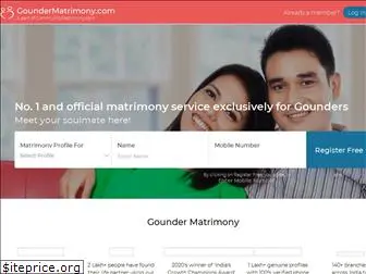 goundermatrimony.com