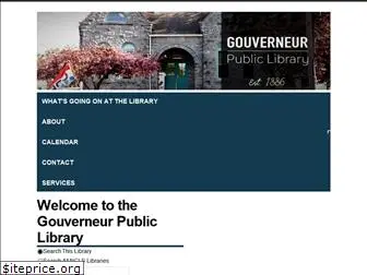 gouverneurlibrary.org