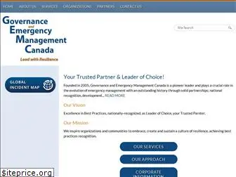 governanceemergencymanagement.ca