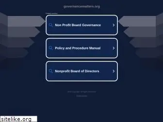 governancematters.org
