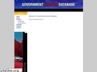 governmentauctiondatabase.com