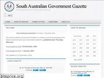 governmentgazette.sa.gov.au