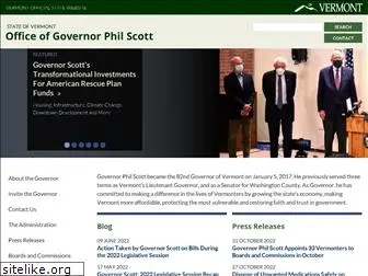 www.governor.vermont.gov website price