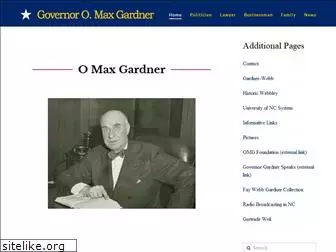 governoromaxgardner.com