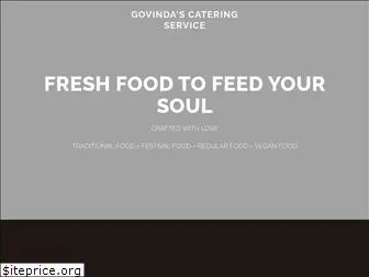 govindascateringservice.com