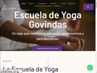 govindasyogainbound.com