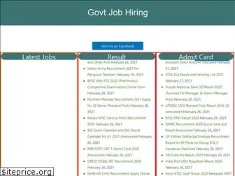 govtjobhiring.com