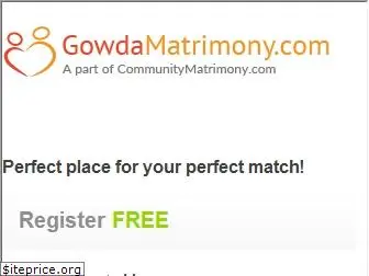 gowdamatrimony.com