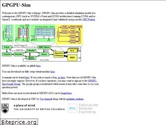 gpgpu-sim.org