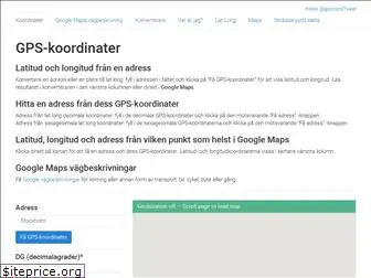 gpskoordinater.com