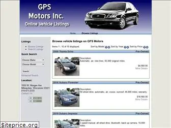 gpsmotors.com