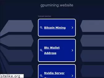 gpumining.website