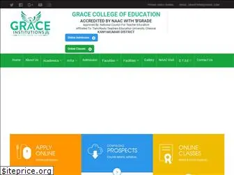 gracecollegeofeducation.in