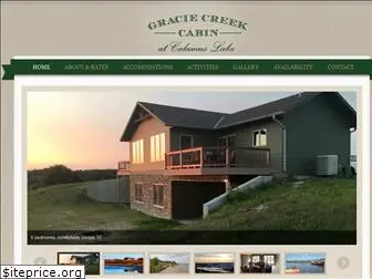 graciecreekcabin.com