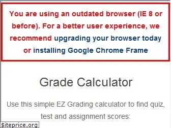 gradecalculator.com