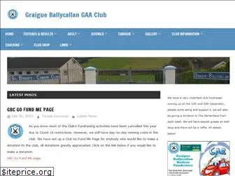 graigueballycallan.ie