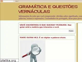 gramaticaequestoesvernaculas.blogspot.com