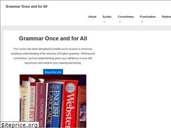 grammar-once-and-for-all.com